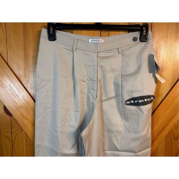 Villager Stretch beige Pants Size 12 NWT (4296) - Picture 3 of 7